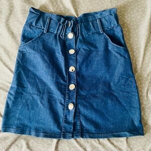 Denim skirt